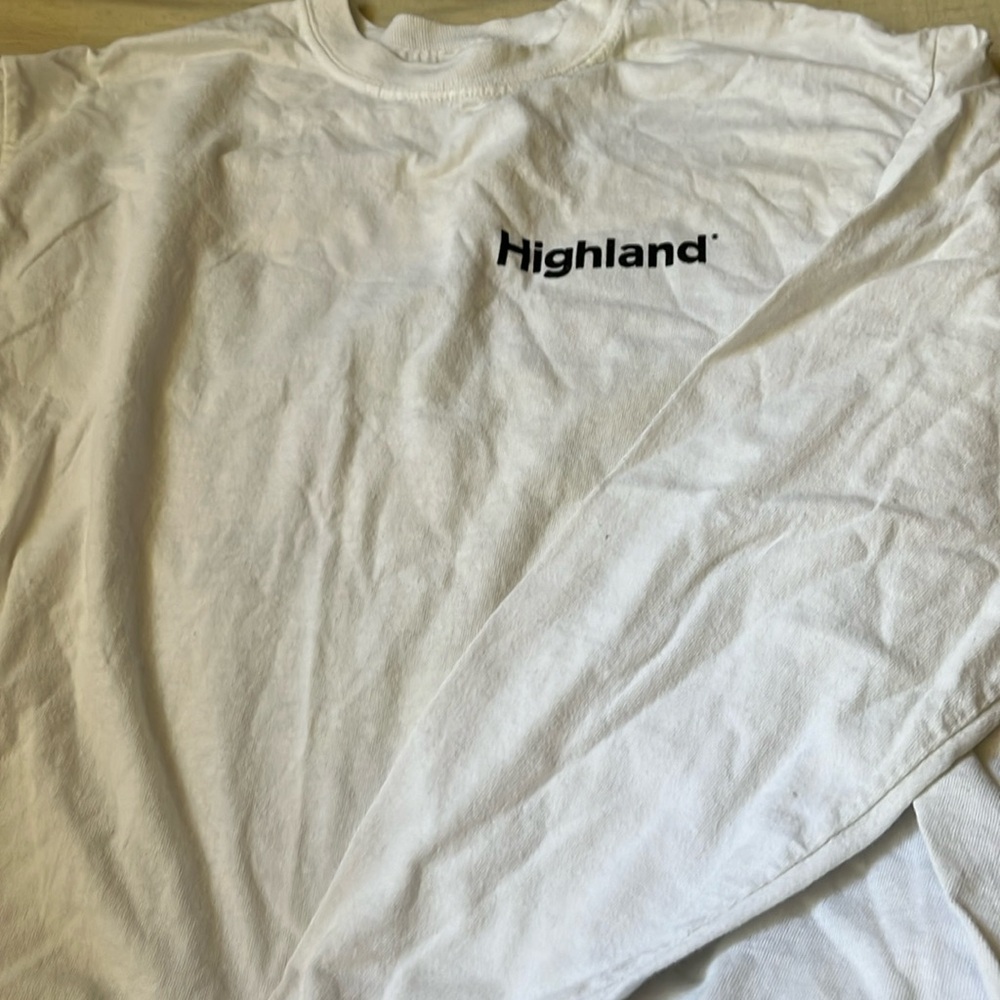 Highland long sleeve tee shirt